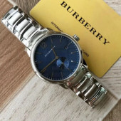 Burberry BU10007 Klasik 40 mm Paslanmaz Çelik Kasalı Erkek Kol Saati - 5