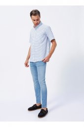 Gömlek, 2xl, Mavi - 2