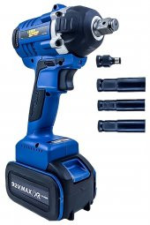 Lieber German 21 Volt 3 Ah Kömürsüz Akülü 3 Lü Set Şarjlı Kırıcı Şarjlı Taşlama Bijon Somun Sökme Matkap - 5