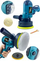 Lieber German LG8013 Tam Profesyonel 6 Kademe Devir Ayarlı 125 Mm Zımpara Araba Pasta Cila Polisaj Makinesi - 1