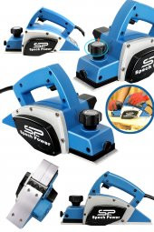 Spech Power American 1200 W Exclusive Platin Şanzuman Çift Bıçaklı Planya Kalınlık Makinası - 1