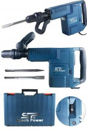 Spech Power 59gzs 14 Kg Devir Ayarlı 360 Dönen Tutma Kolu Sabit Çalıştırma Mekanizmalı Profesyonel Kırıcı - 1