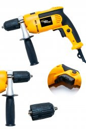 Lieber German Teknoloji Hummer Drill 1500 Watt Bakır Sargılı 13 Mm Devir Ayarlı Kablolu Darbeli Matkap - 1