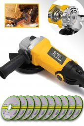 Spech Power Bakır Sargı Devir Ayarlı 1500 W Spiral Avuç Içi Kesme Ve Taşlama Makinası 10 Ad Kesme Taşı Hediye - 1