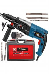 Lieber German GhD 7186 Çantalı 1500w 6 Joule 28mm Kırıcı Delici 5 Parça Sds Uç Seti Hediyeli (Made İn German) - 1