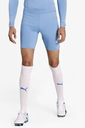 Puma Erkek Şort Tayt Liga Baselayer 65592418 MAVİ - 1