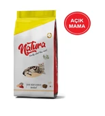 Natura Somonlu Hamsili ve Yaban Mersinli Düşük Tahıllı Kısırlaştırılmış Kedi Maması 1 Kg AÇIK thumbnail 1