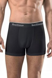 Erkek Gri 6 Adet Likralı Boxer - 2
