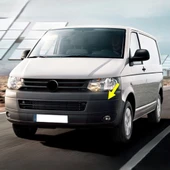 VW Transporter T6 2010-2015 Ön Tampon Sol Köşe Bandı Kaplama 7E0807819 - 1