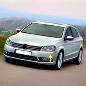 VW Passat B7 2011-2014 Ön Sol Far Yıkama Motor Kapağı 3AA955109 - 1