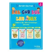 Benden Kaçmaz 4 lü Set (Odaklanma - Algı-Dikkat Ve Konsantrasyon Bulmacaları) CANAN ÖZTÜRK - 1