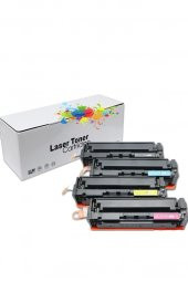 TKPrint HP 201A / HP Color LaserJet Pro M6D61A 1 Set Muadil Toner - 1