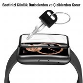 Coofbe Apple Watch Ultra 49mm Full Kaplama Ekran Koruyucu, Su geçirmez,Parmak İzi Bırakmaz 3D Koruyucu - 2
