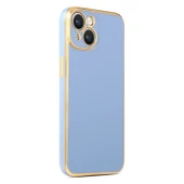 Apple iPhone 14 Plus Kılıf Zore Bark Kenarları Altın Renk Kılıf thumbnail 5