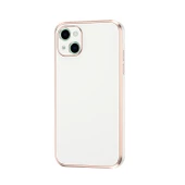 Apple iPhone 14 Plus Kılıf Zore Bark Kenarları Altın Renk Kılıf thumbnail 1