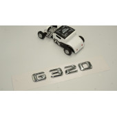 Benz G320 Bagaj Krom Metal 3M 3D Yazı Logo thumbnail 2