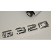 Benz G320 Bagaj Krom Metal 3M 3D Yazı Logo thumbnail 3