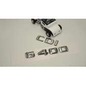 Benz G 400 CDi Bagaj Krom Metal 3M 3D Yazı Logo thumbnail 2