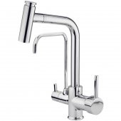 Venita Spiralli Çift Fonksiyonlu Arıtmalı Mutfak Bataryası İnci - 1