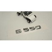 Benz G550 Bagaj Krom Metal 3M 3D Yazı Logo - 2