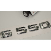 Benz G550 Bagaj Krom Metal 3M 3D Yazı Logo - 3
