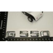 Benz G550 Bagaj Krom Metal 3M 3D Yazı Logo - 5