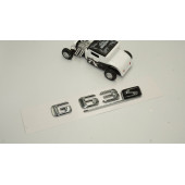 Benz G63S Bagaj Krom Metal 3M 3D Yazı Logo - 2