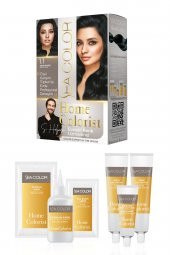 2 Tüp Home Colorist 1.1 Gece Mavisi Premium Saç Boyası Evde Profesyonel Sonuç - 2