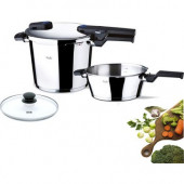 Fissler Vitaquick 6 lt + 3.5 lt Düdüklü Tencere Seti - 1