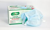 Dr. Lory Plus 3 Katlı Yumuşak Elastik Kulaklı Burun Telli Meltblown Maske 50li - 1