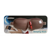 Poblex 3D Uyku Maskesi Siyah + Kulak Tıkacı - 1
