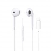 DVIP S500 Yeni Nesil Type-C Mikrofonlu Kablolu Kulaklık Beyaz - 1