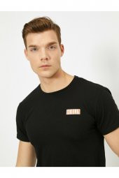 Erkek Siyah T-Shirt 0YAM14170OK thumbnail 1