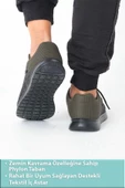 Supermark North Of Wild Mustang Tekstil Ultra Comfort Memory Foam Haki Erkek Spor Ayakkabı 45001 thumbnail 3