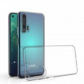 Huawei Nova 5T Kılıf Lüx Şeffaf Silikon - 1
