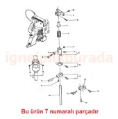 Fdm 243041 Çuval Ağzı Dikiş Makinesi Lüper Mili Üst Burcu - 1