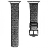 Polham Businessloop Gerçek Deri Apple Watch 38-40-41MM için Kordon Kayış, Tüm Ciltlere Uyumlu Kayış - 1