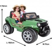Pilsan Panzer 4X4 Çift Kisilik Akülü Araba - 3