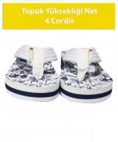 Hafif Yüksek Topuklu Parmak Arası Deniz Havuz Banyo Bahçe Kumsal Kadın Terliği 45016 - 1