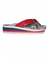 Hafif Yüksek Topuklu Parmak Arası Deniz Havuz Banyo Bahçe Kumsal Kadın Terliği 45016 - 1