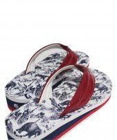 Hafif Yüksek Topuklu Parmak Arası Deniz Havuz Banyo Bahçe Kumsal Kadın Terliği 45016 - 4