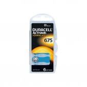 Duracell No 675 Kulaklık Pili 6lı Paket - 1