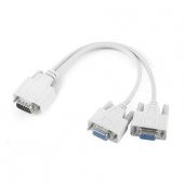 VGA to 2 x VGA Çoklayıcı Y Kablo - 1