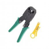 Network Pensesi Jack Rj45 Rj11 Rj9 Sıkma Çakma Pensesi Cat5 Cat6 - 1
