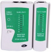 Network Tester Rj11 Rj45 LEDLİ Tester Cihazı Cat5 Cat6 Kontrol - 1