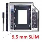 Harddisk Kutusu 9.5 MM Sata Slim Kızak Caddy - 1
