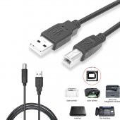 5 Metre Usb Yazıcı Kablosu Printer Kablosu Epson Hp Canon Yazıcı - 1