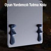 Coofbe Tüm Tabletlere Uyumlu 2 Adet Parmak Tutucu Oyun Kolu, Yapışkanlı Silikon Gamer Tablet Kolu - 2