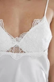 Pierre Cardin 6335 Saten Gecelik Sabahlık Pijama Takım Şort Takım 6'lı Çeyiz Seti - 5