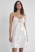 Pierre Cardin 6335 Saten Gecelik Sabahlık Pijama Takım Şort Takım 6'lı Çeyiz Seti - 10